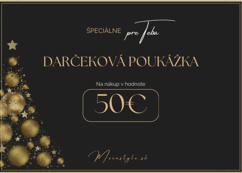 Darčekový poukaz 50€