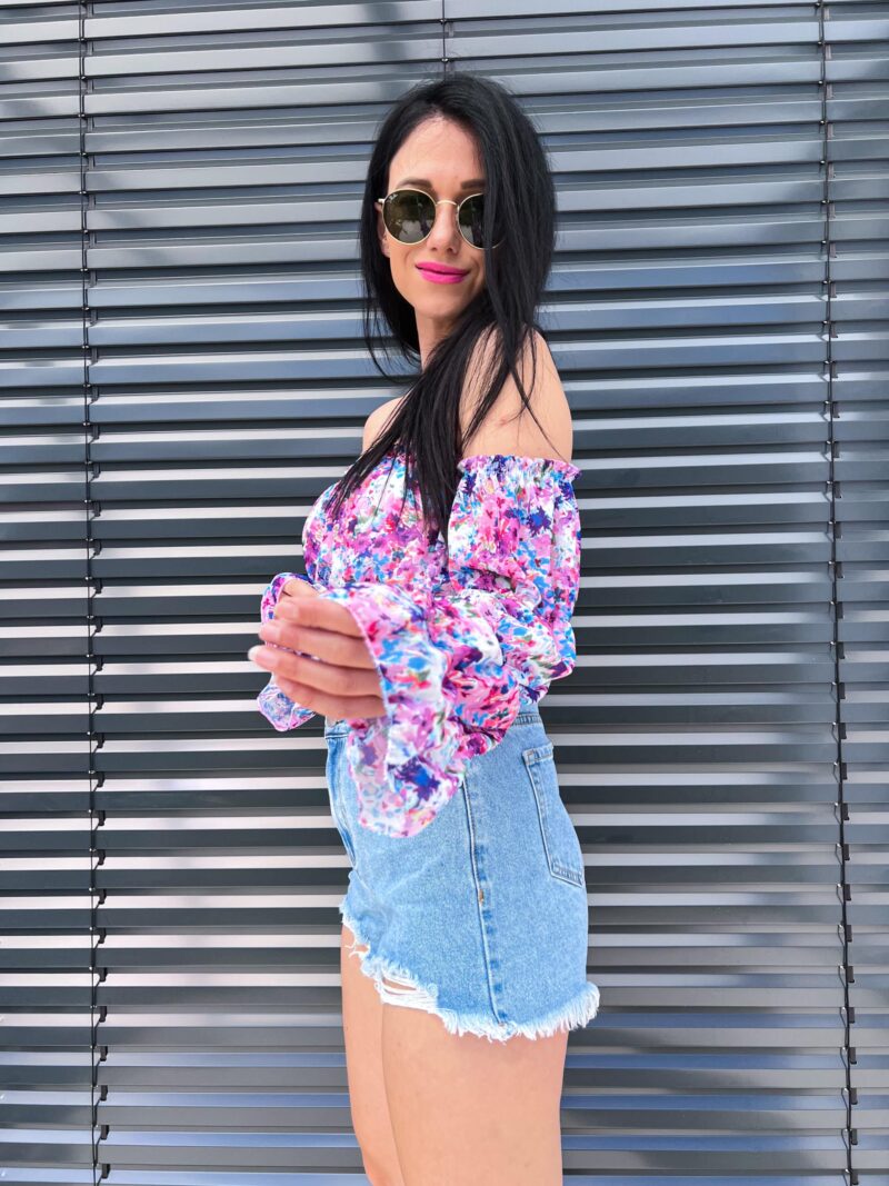 Flowie top lila - Image 7