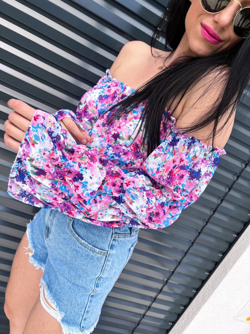 Flowie top lila - Image 2