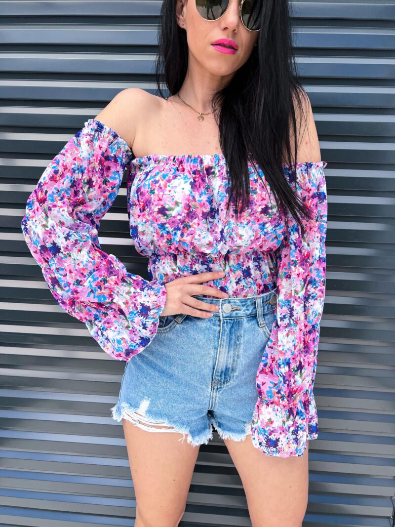 Flowie top lila - Image 10