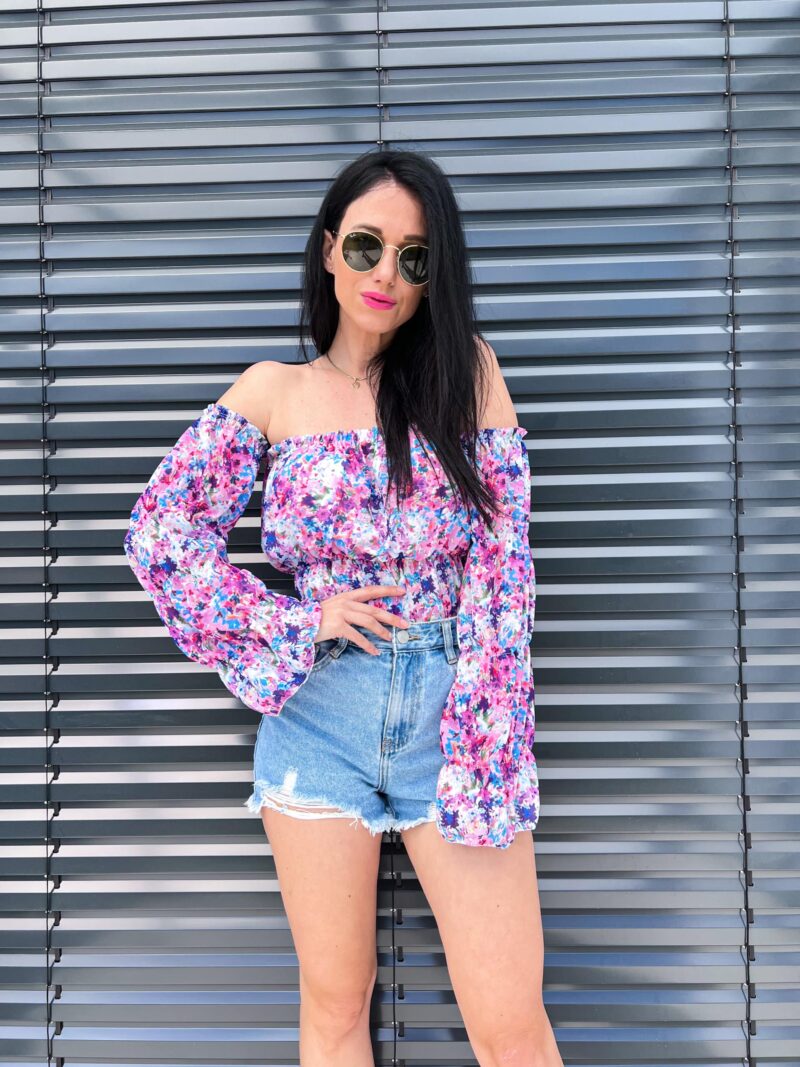 Flowie top lila - Image 9