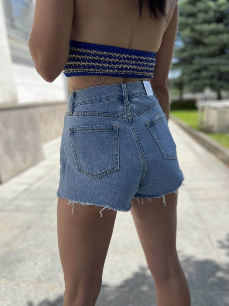 Olie denim kraťasy - Image 4