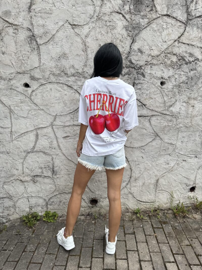 Cherry oversized tričko