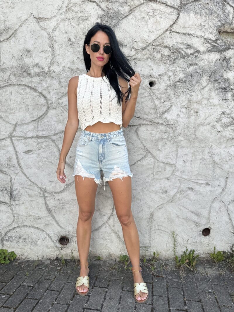 Denim kraťasy ZOE - Image 2