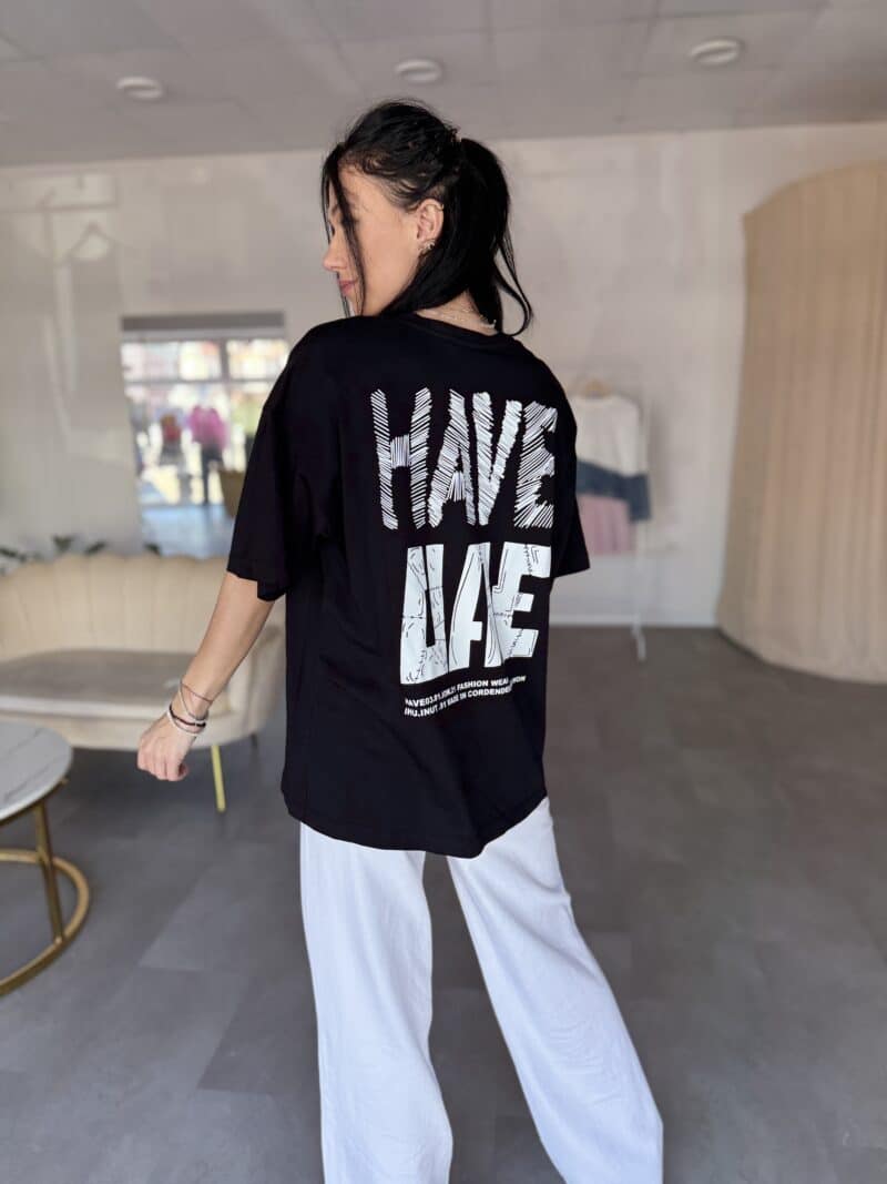 Oversized tričko HAVE UAE