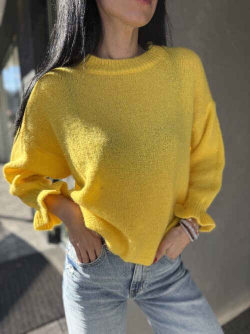 Sveter STELLA žltý