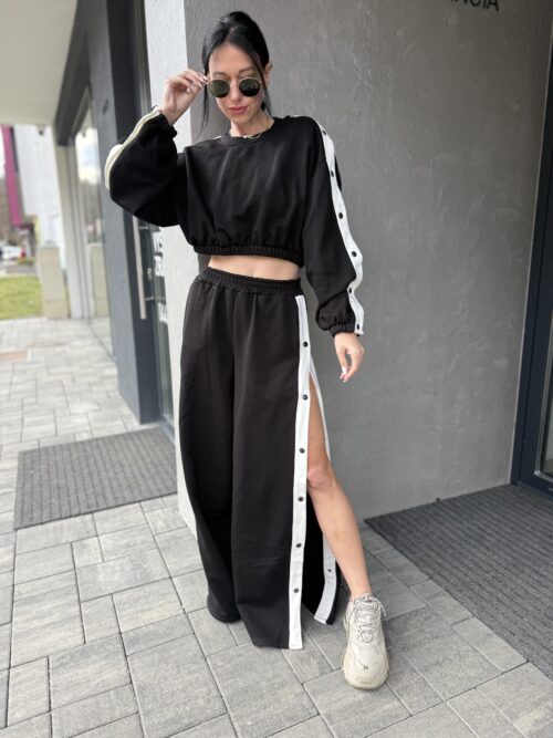 Tepláková súprava MOVIRA čierna