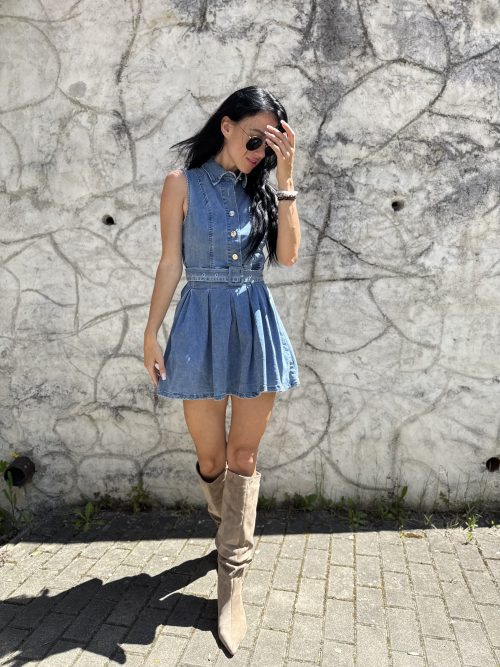 Denim šaty Eve