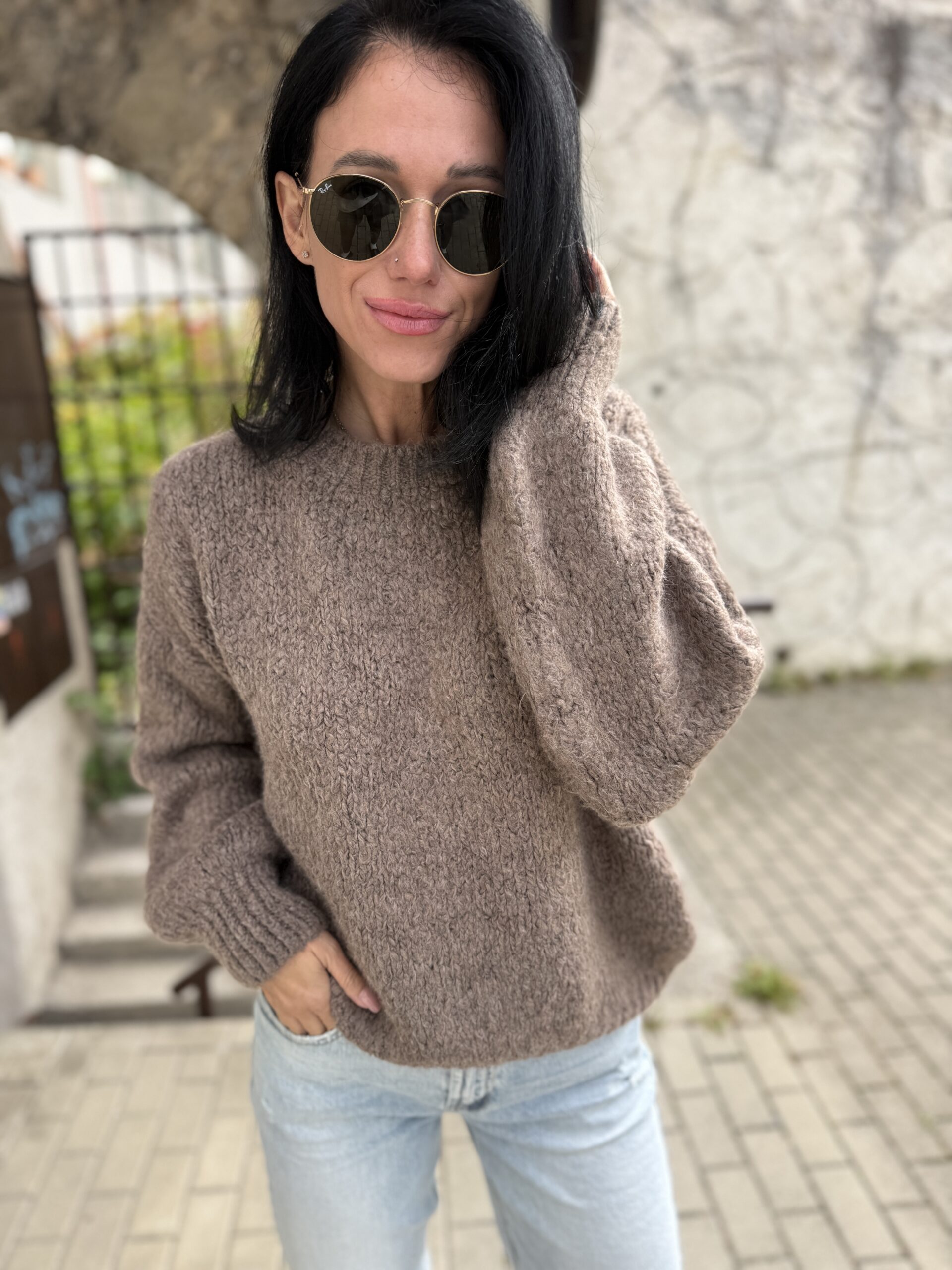 Sveter ZARA mocca – Obrázok 2