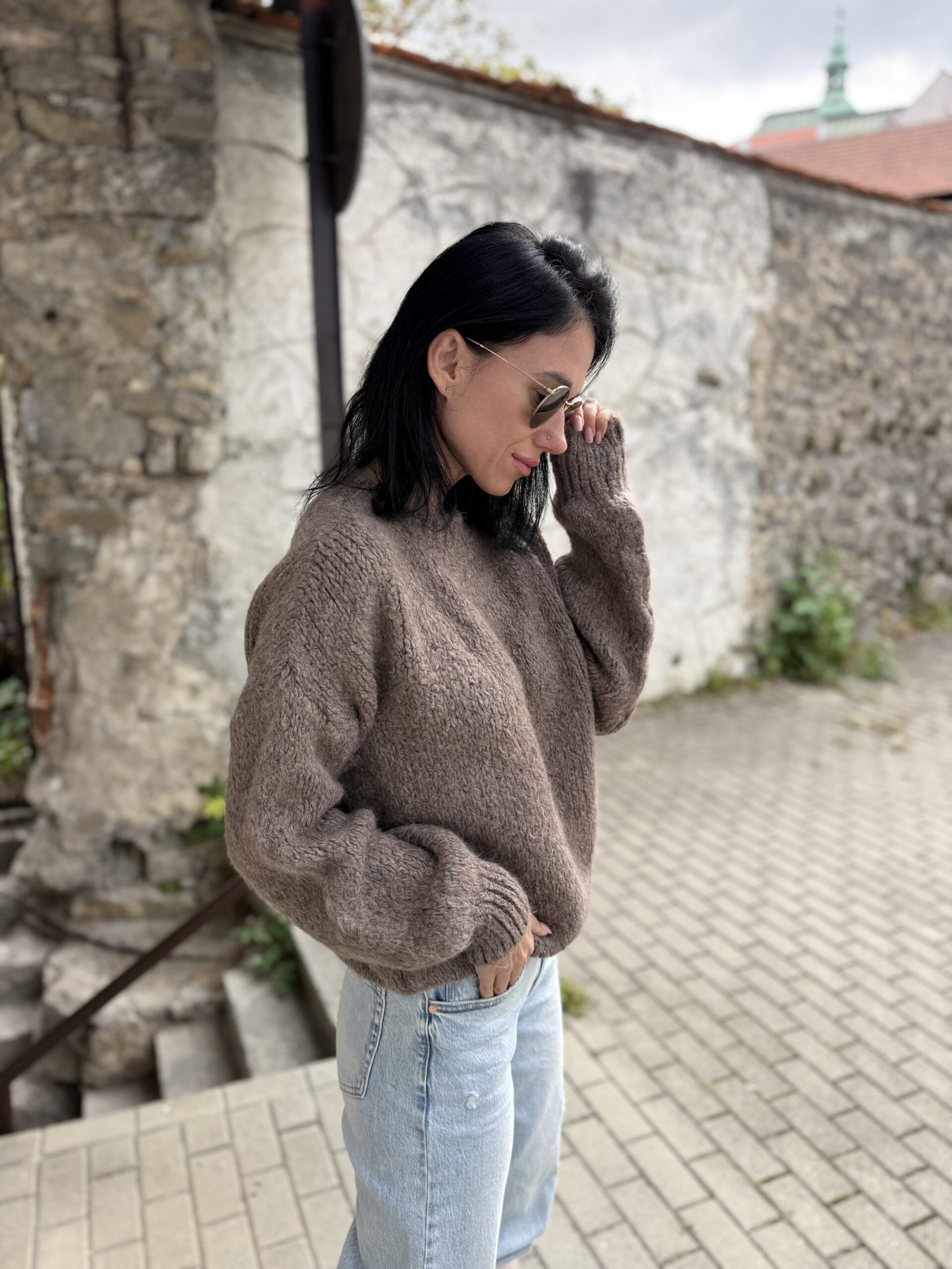 Sveter ZARA mocca – Obrázok 4